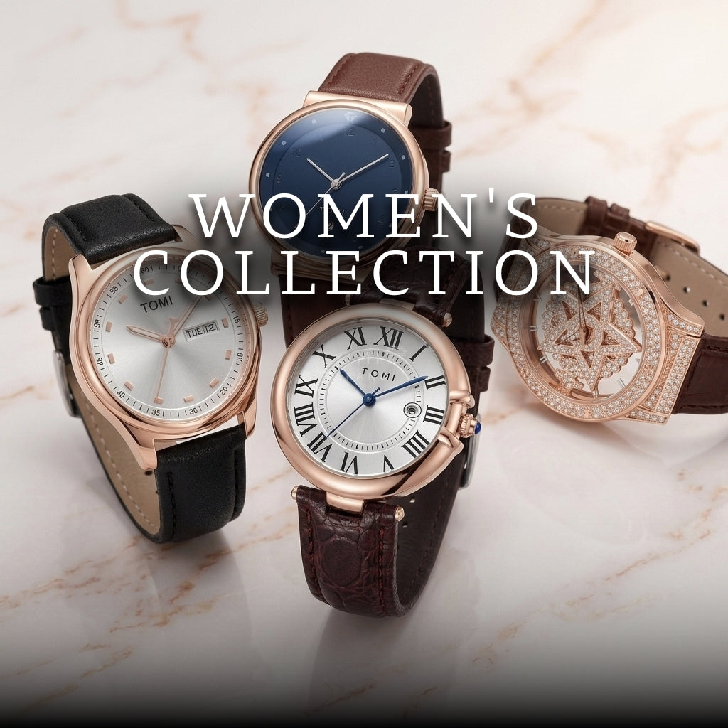 TOMI T072+T073 Couple Watch Set | Classic Matching Pair – Tomi Brand