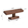 Walnut T-Bar Watch Rack | Multi Watch Display Stand