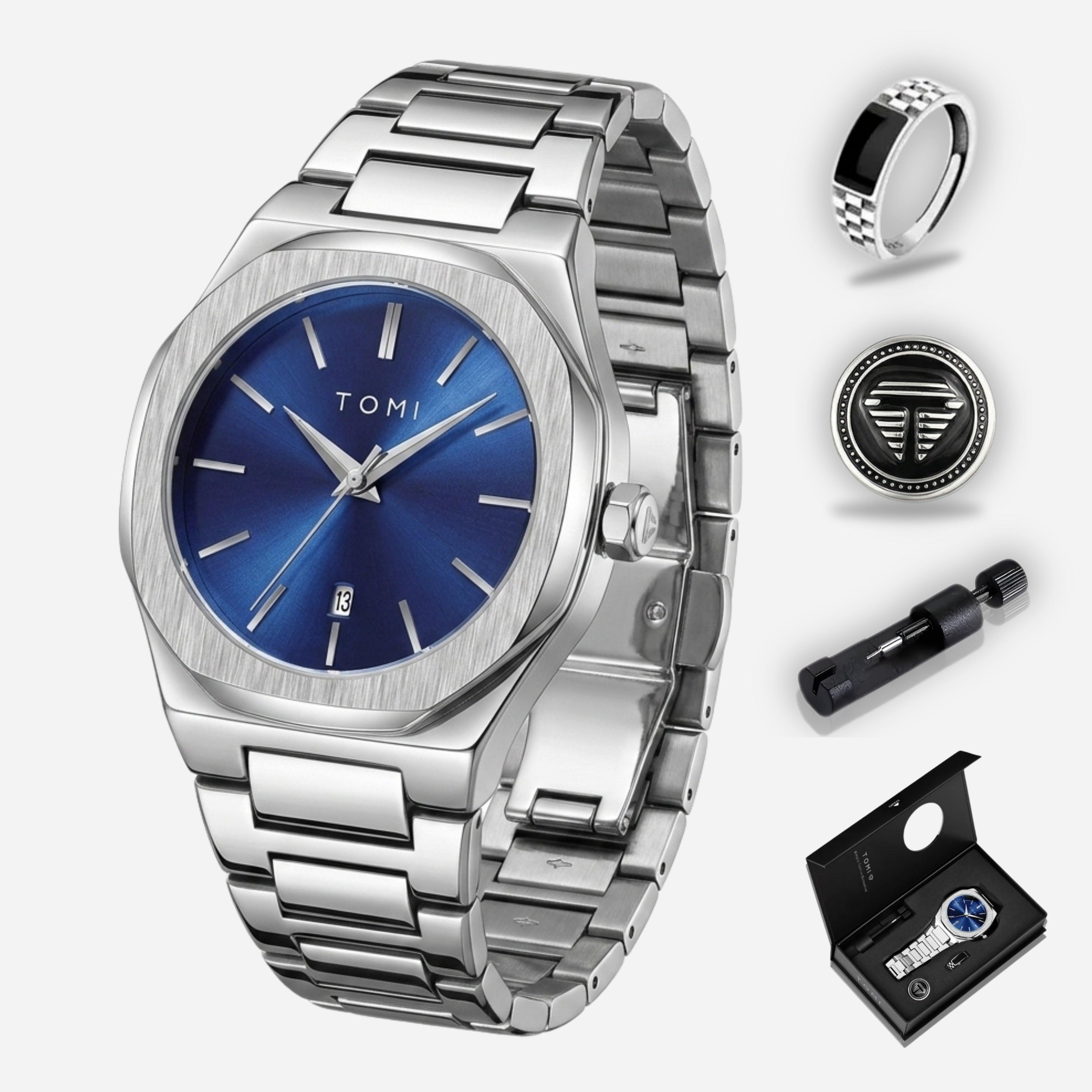 TOMI T310 Quartz Watch Men's | Luxury Gift Set – Tomi Brand