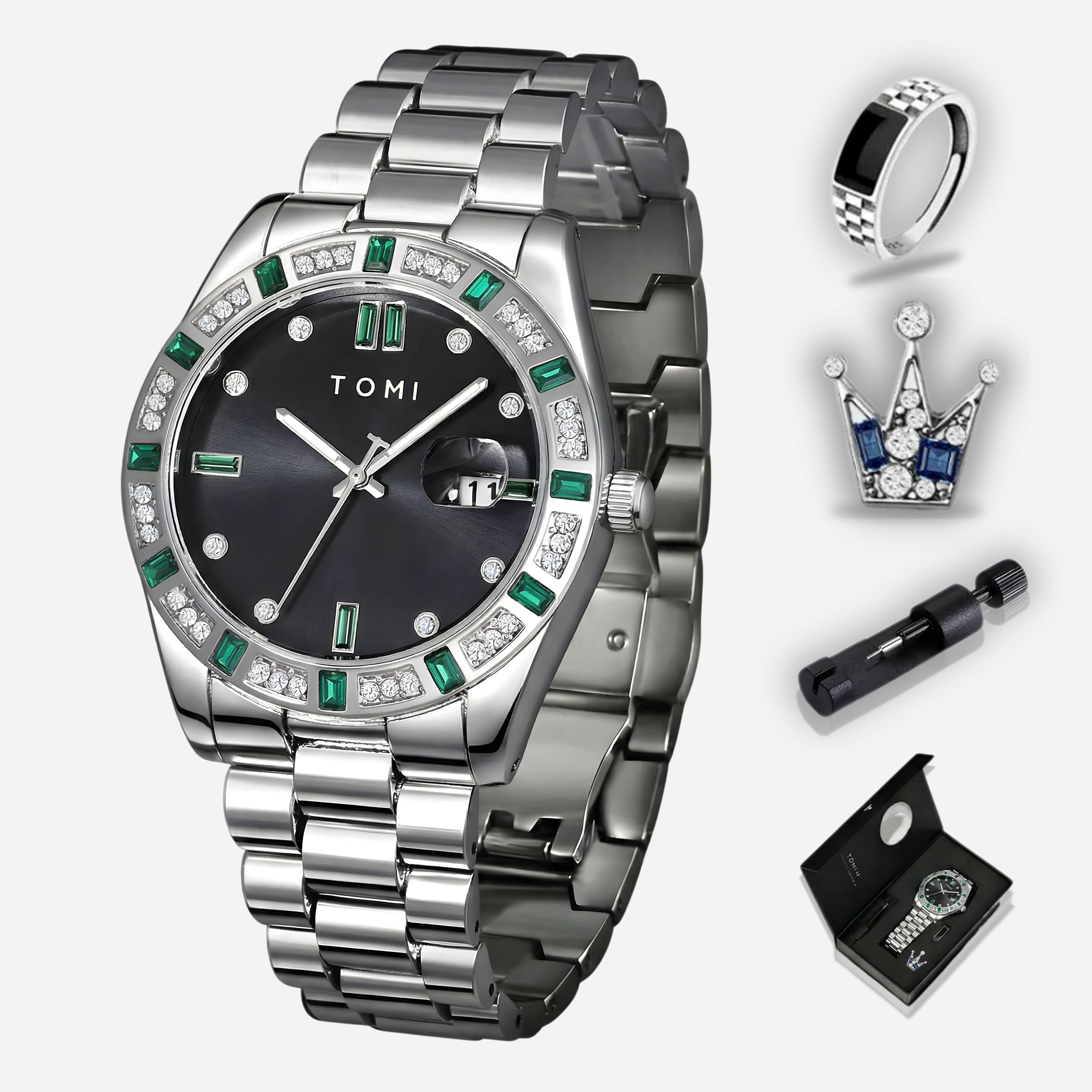 TOMI T217 Analog-Digital Watch Men's | Bold Timepiece – Tomi Brand