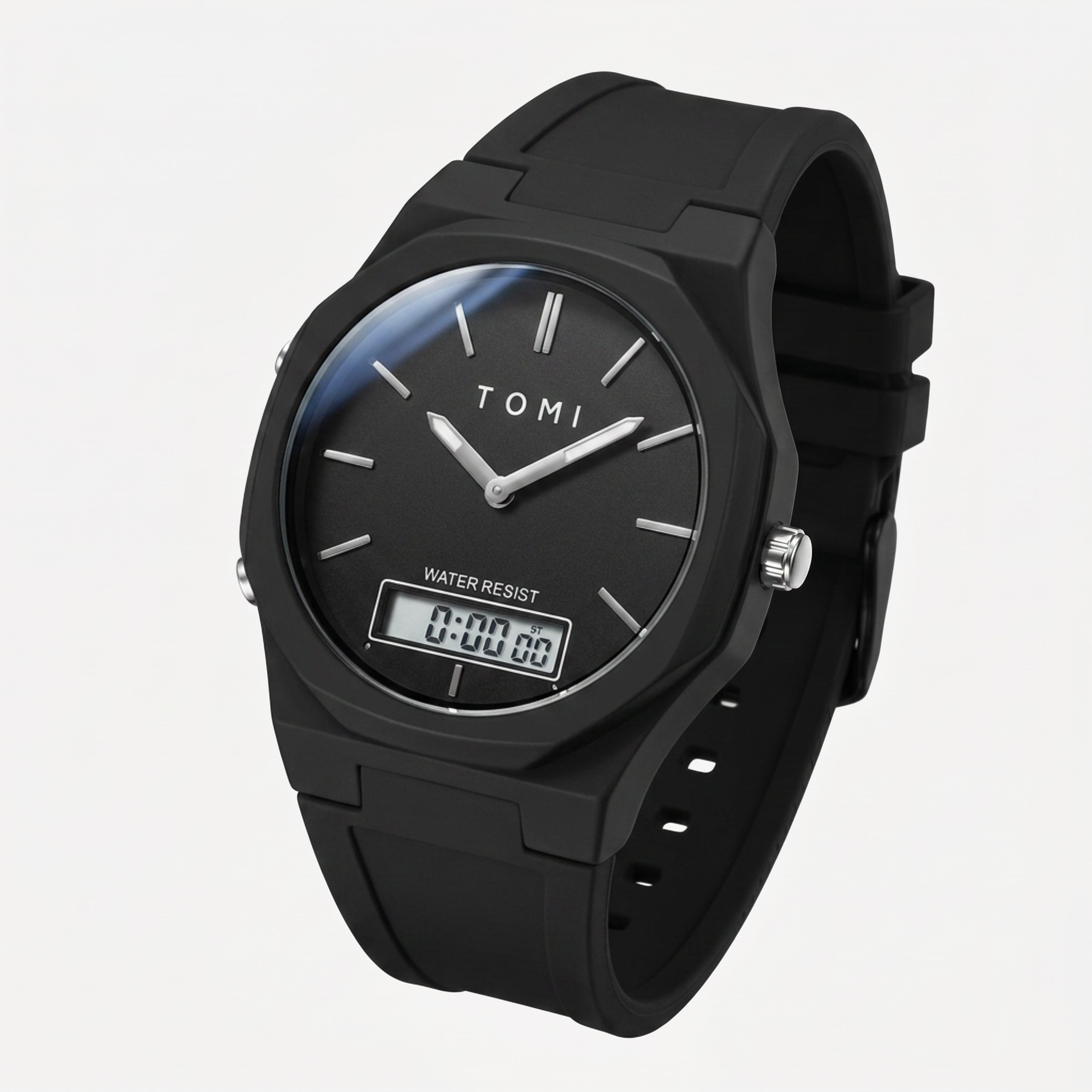 TOMI T238 Digital Watch Men's | LED Display Sports Style – Tomi Brand
