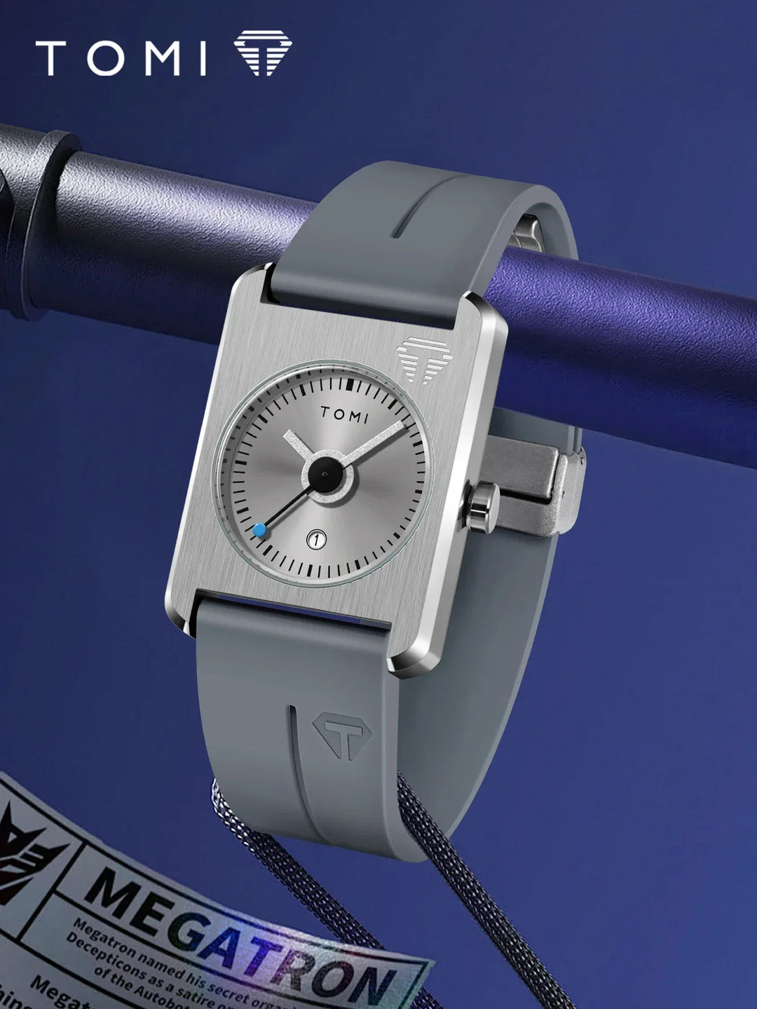 Tomi様 TOMI T022 Calendar Watch Men's | Tactical Square Design – Tomi Brand