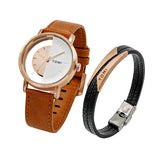 Brown Rose Gold