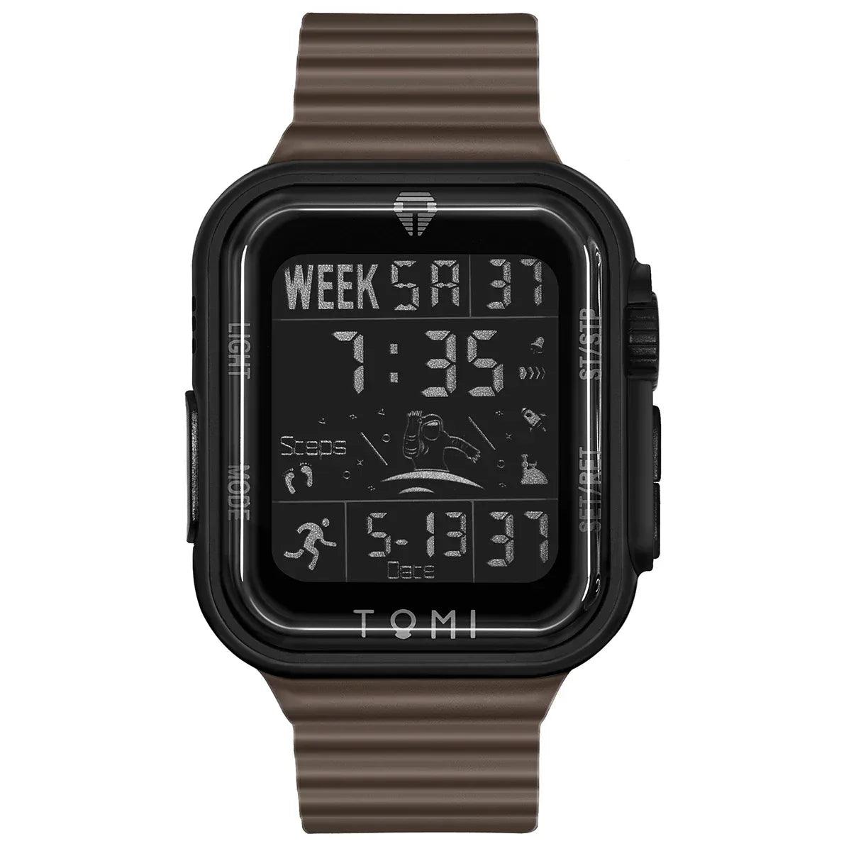 エクササイズグッズ tomi tomi TOMI T202 Digital Watch Men's | Touch Screen Square Design – Tomi