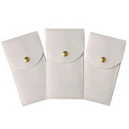 FLANNEL WATCH POUCH | TRAVEL WATCH ORGANIZER

fabric pouches with gold buttons