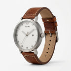 TOMI T074 Noble Cadence watch, Brown / Silver colorway