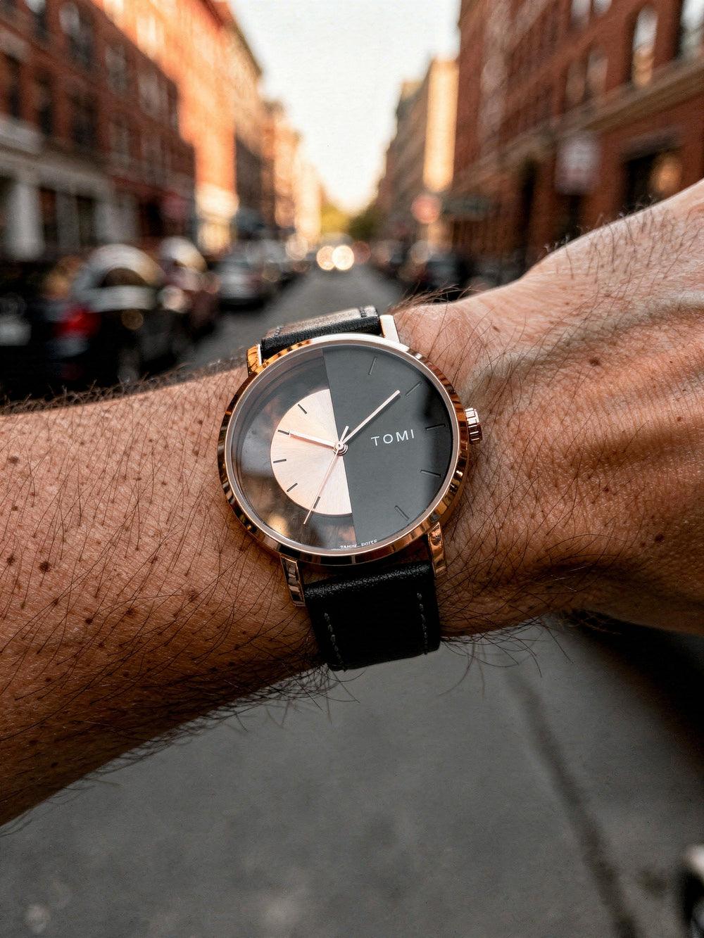 TOMI T080 Heritage Masterpiece watch, T080-5 colorway