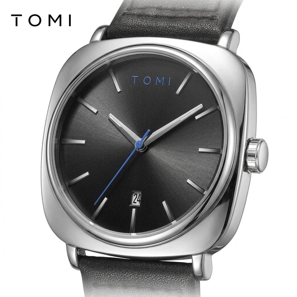 TOMI T084 Nebula Surge watch, Black / Silver colorway