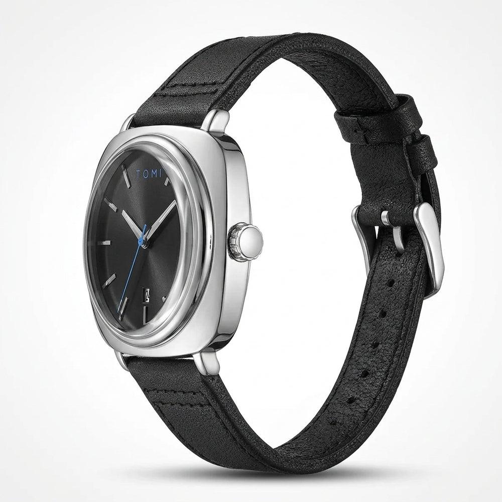 TOMI T084 Nebula Surge watch, Black / Silver colorway