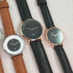 TOMI T085 Contemporary Edition watch, Brown / Silver colorway