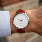 TOMI T091 Citadel Edition watch, Brown / Blue colorway