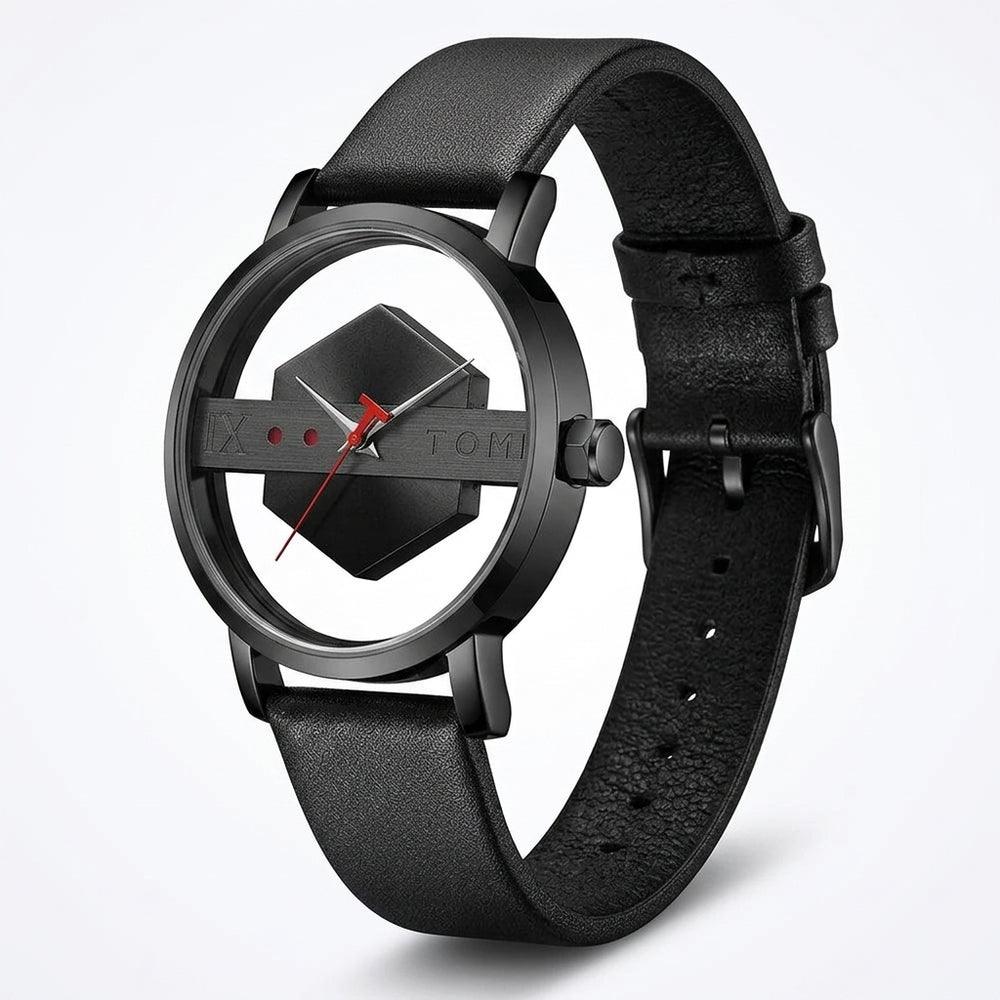 TOMI T100 Avant-Garde Edition watch, All Black colorway