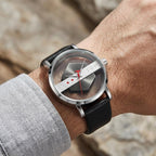 TOMI T100 Avant-Garde Edition watch, Black / Silver colorway