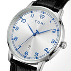 TOMI T108 Aurora Chronicle watch, Black / Silver colorway
