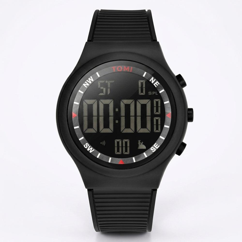 TOMI T204 Valley Precision watch, Black colorway