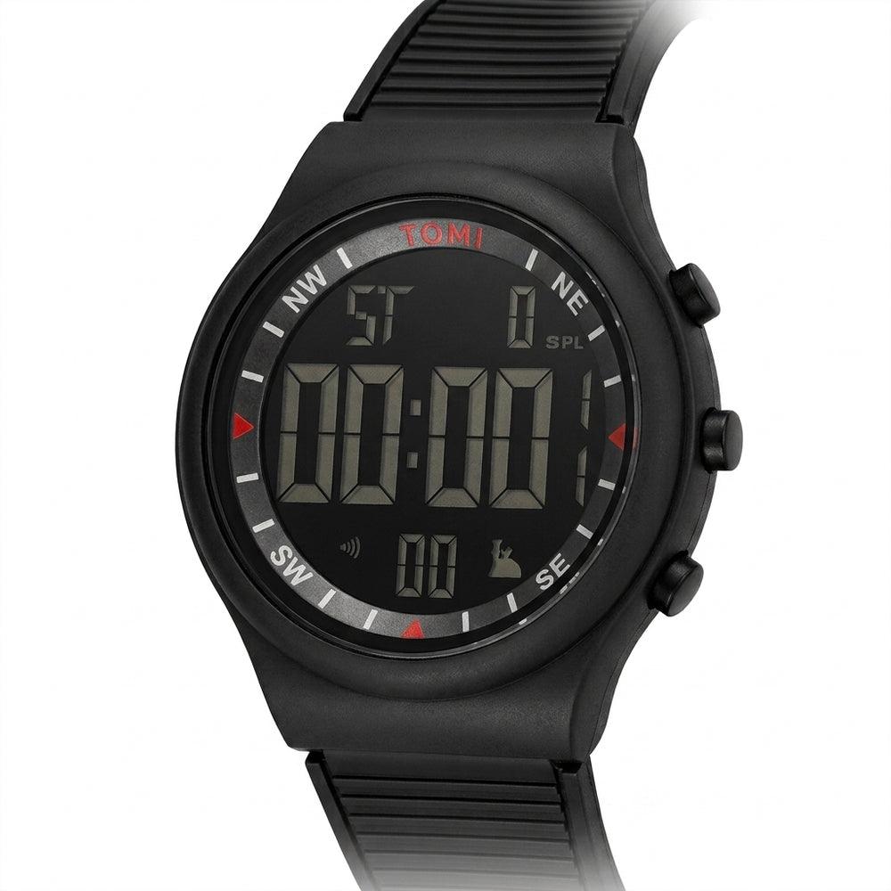 TOMI T204 Valley Precision watch, Black colorway