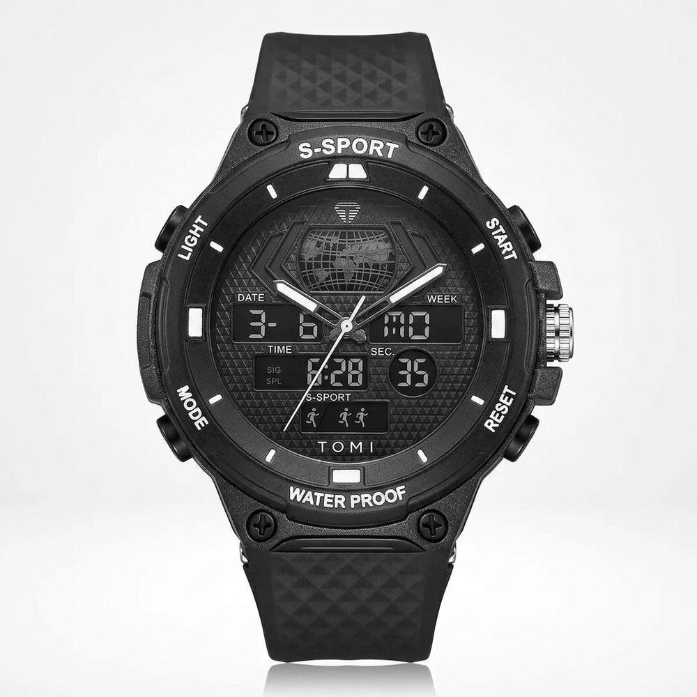 TOMI T215 Comet Velocity watch, Black colorway