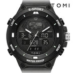TOMI T215 Comet Velocity watch, Black colorway