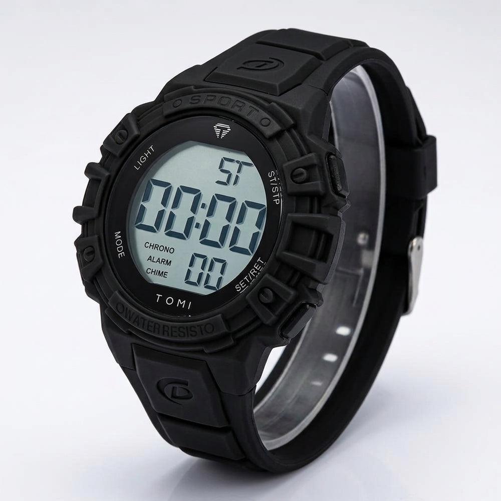 TOMI T221 Fortress Anthem watch, Black and White colorway