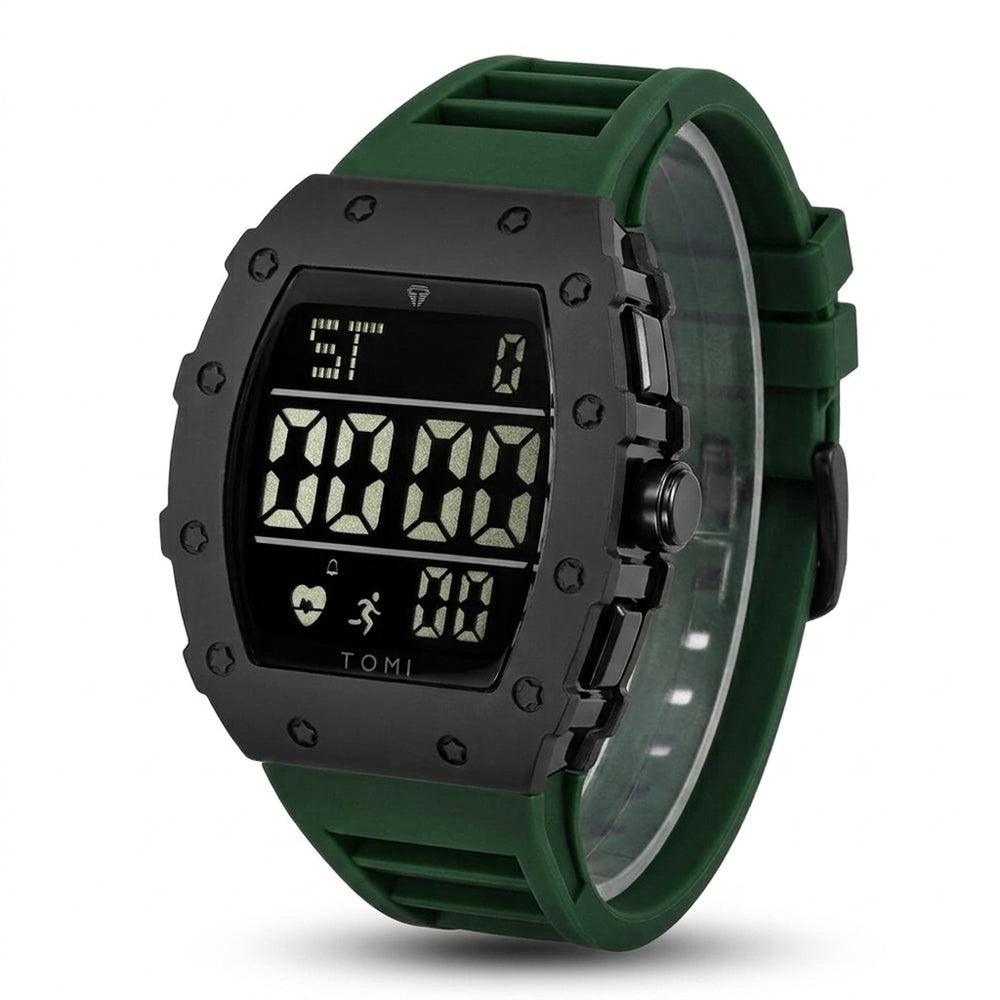 TOMI T230 Momentum watch, Army Green colorway