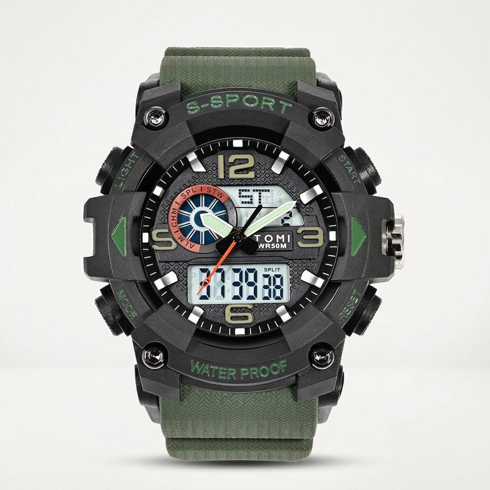 TOMI T231 Viper Strike watch, Army Green colorway