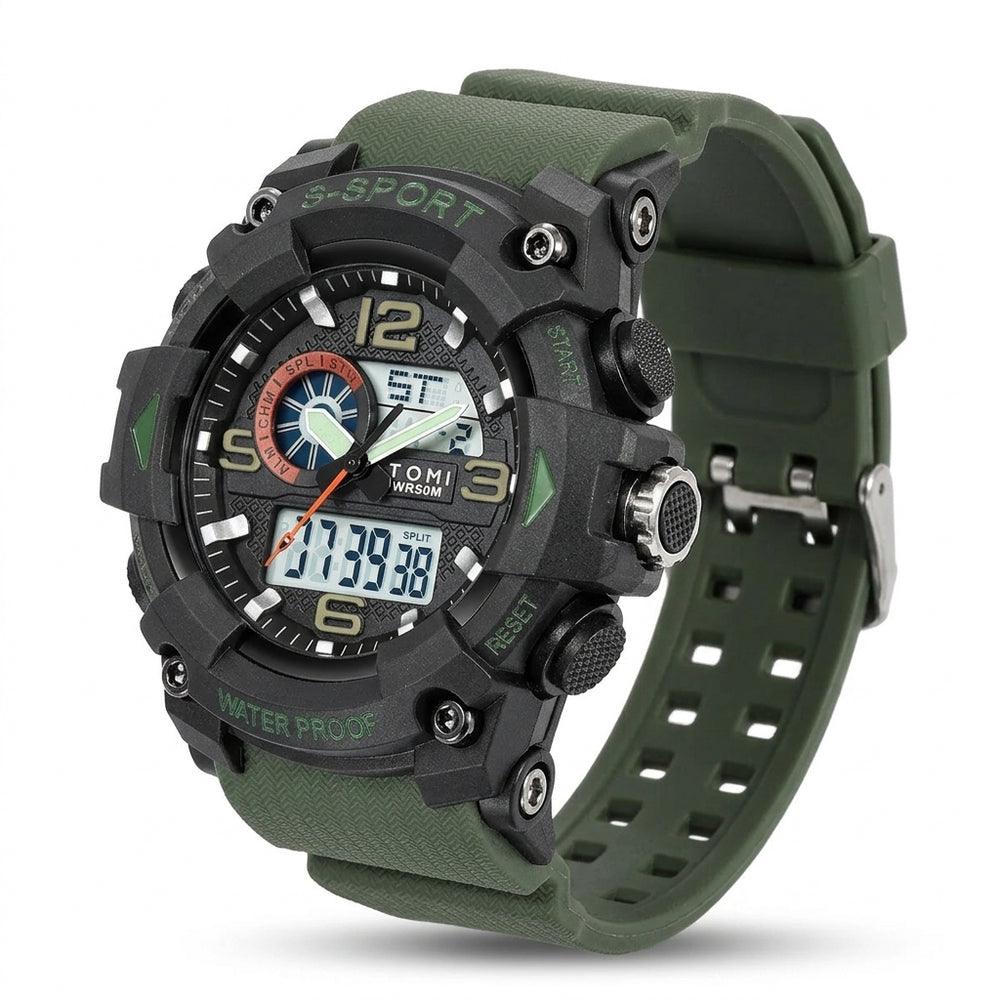 TOMI T231 Viper Strike watch, Army Green colorway