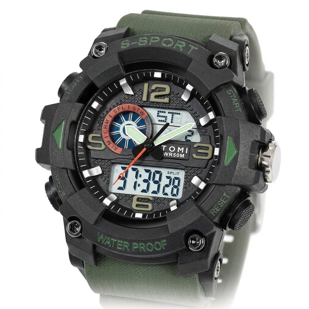 TOMI T231 Viper Strike watch, Army Green colorway