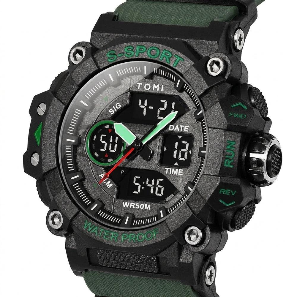 TOMI T236 Titan Empire watch, Army Green colorway