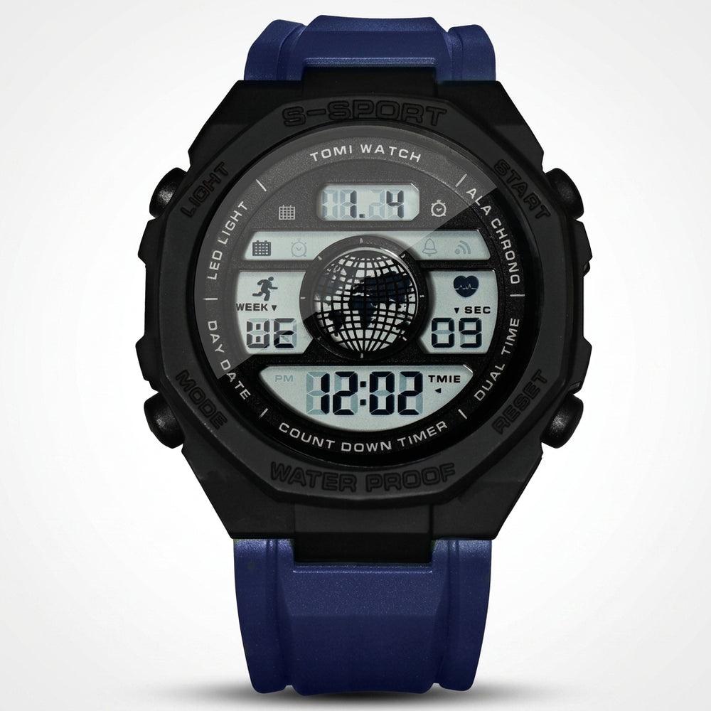 TOMI T237 Navy Drift watch, Dark Blue colorway