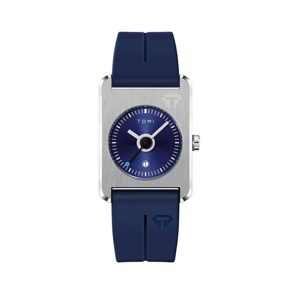 TOMI T022 Calendar Watch Men's | Tactical Square Design – Tomi Brand