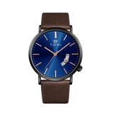 Blue / Brown