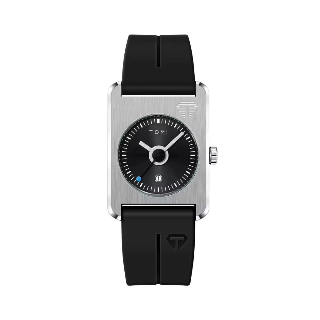 TOMI T022 Calendar Watch Men's | Tactical Square Design – Tomi Brand