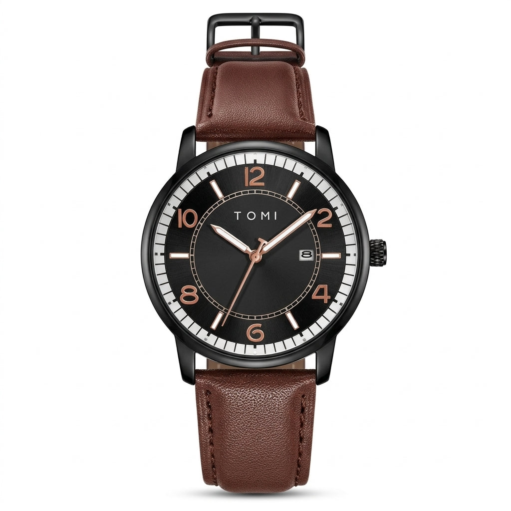 TOMI T025 Regal Vision - Black / Brown